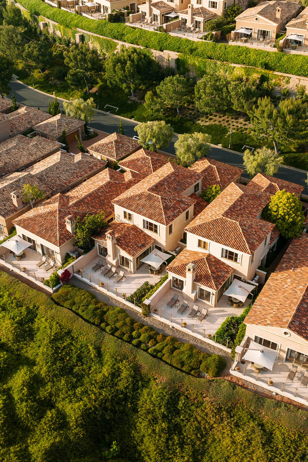 pelican hill villas golden hour