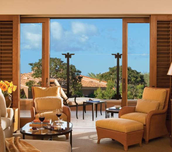 bungalow garden view guest room