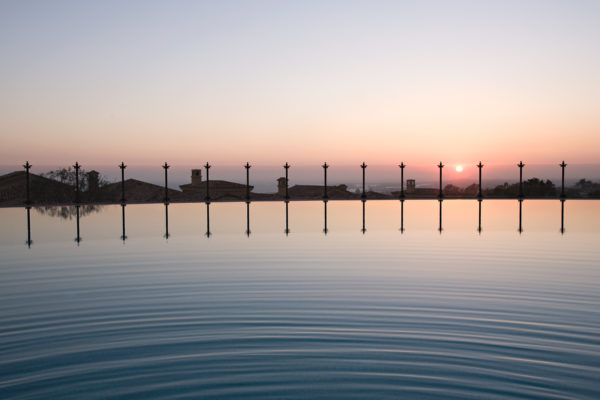 Villas at Pelican Hill sunset pool