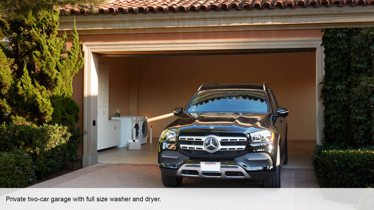 villa attached garage