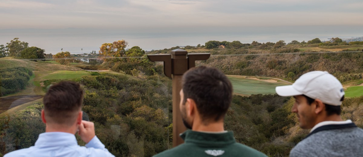 buddies golf terrace view