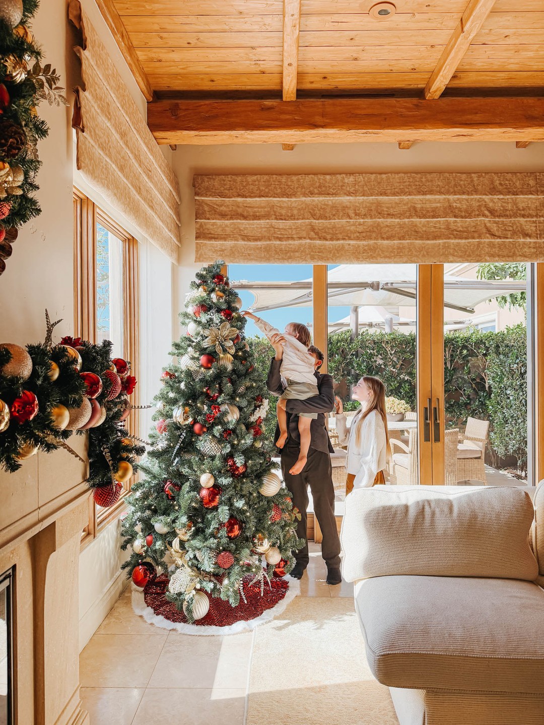 family villa christmas