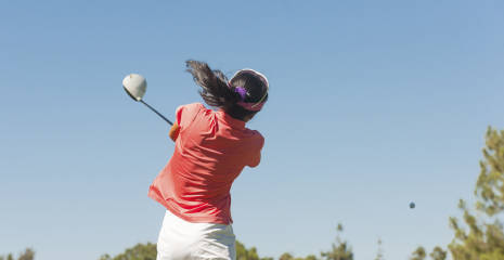 woman golf